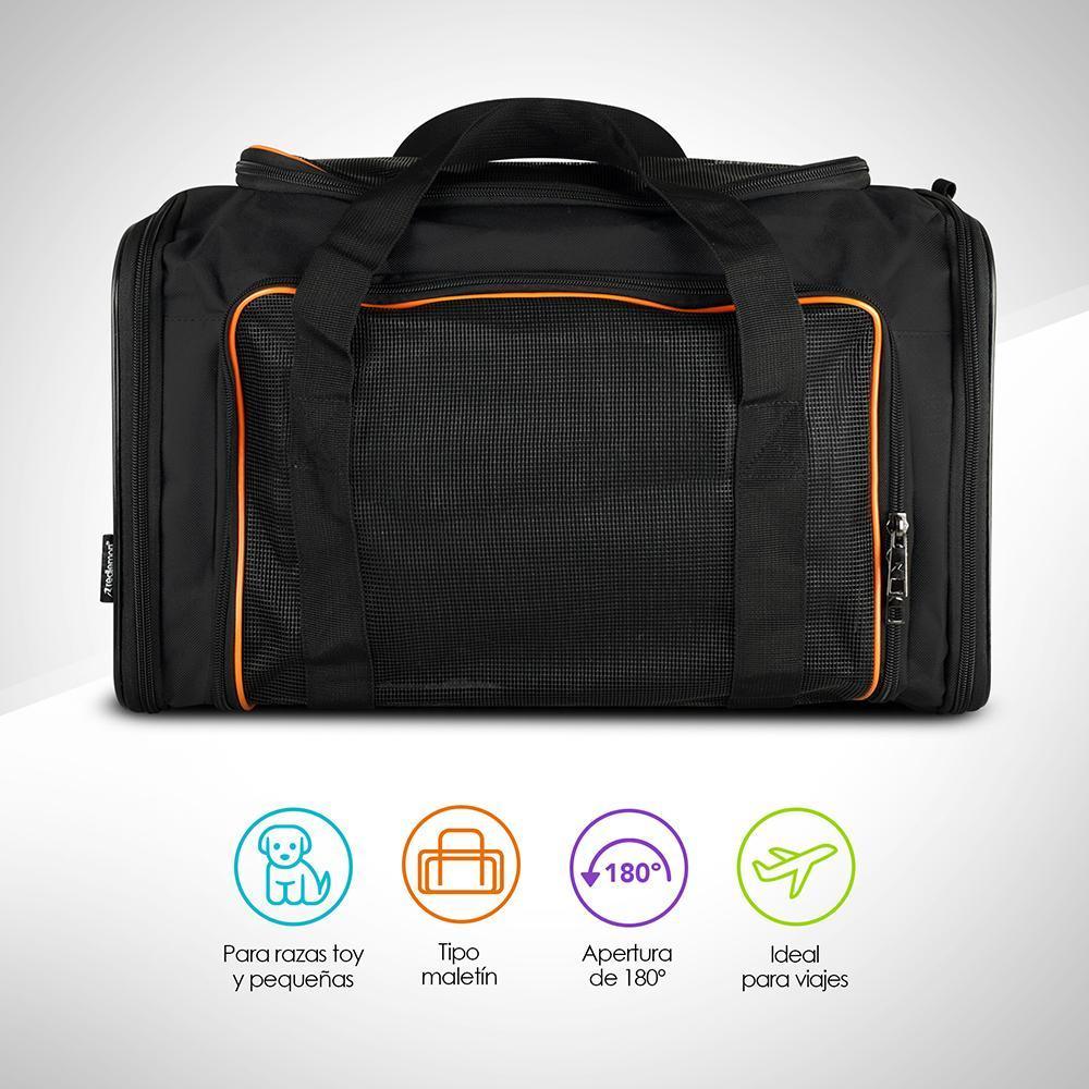 Transportadora para Perro y Gato Razas Pequeñas Para Viaje - Redlemon