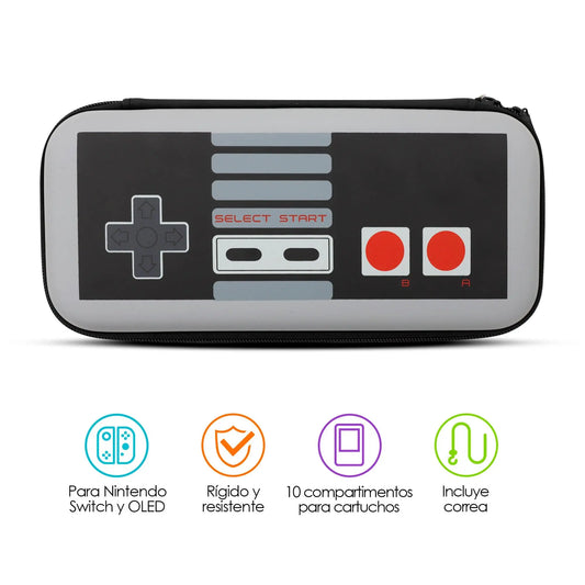 Funda para Nintendo Switch Protector Retro Estuche Rígido - Redlemon