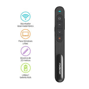 Apuntador Láser y Presentador Inalámbrico USB Universal - Redlemon