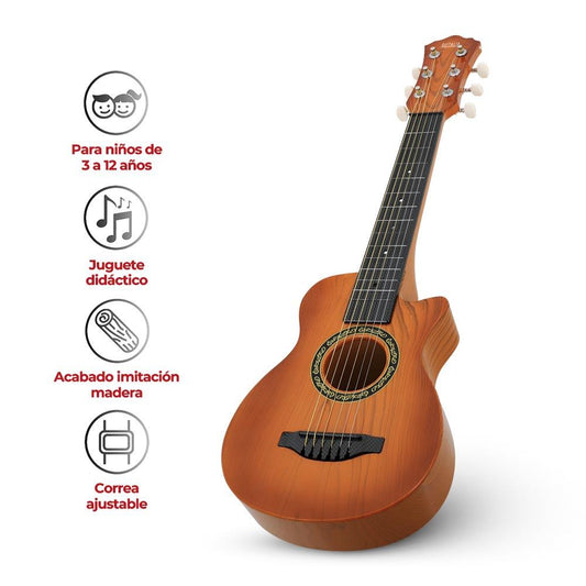 Guitarra para Niños de 4 a 12 años con Correa Ajustable - Redlemon