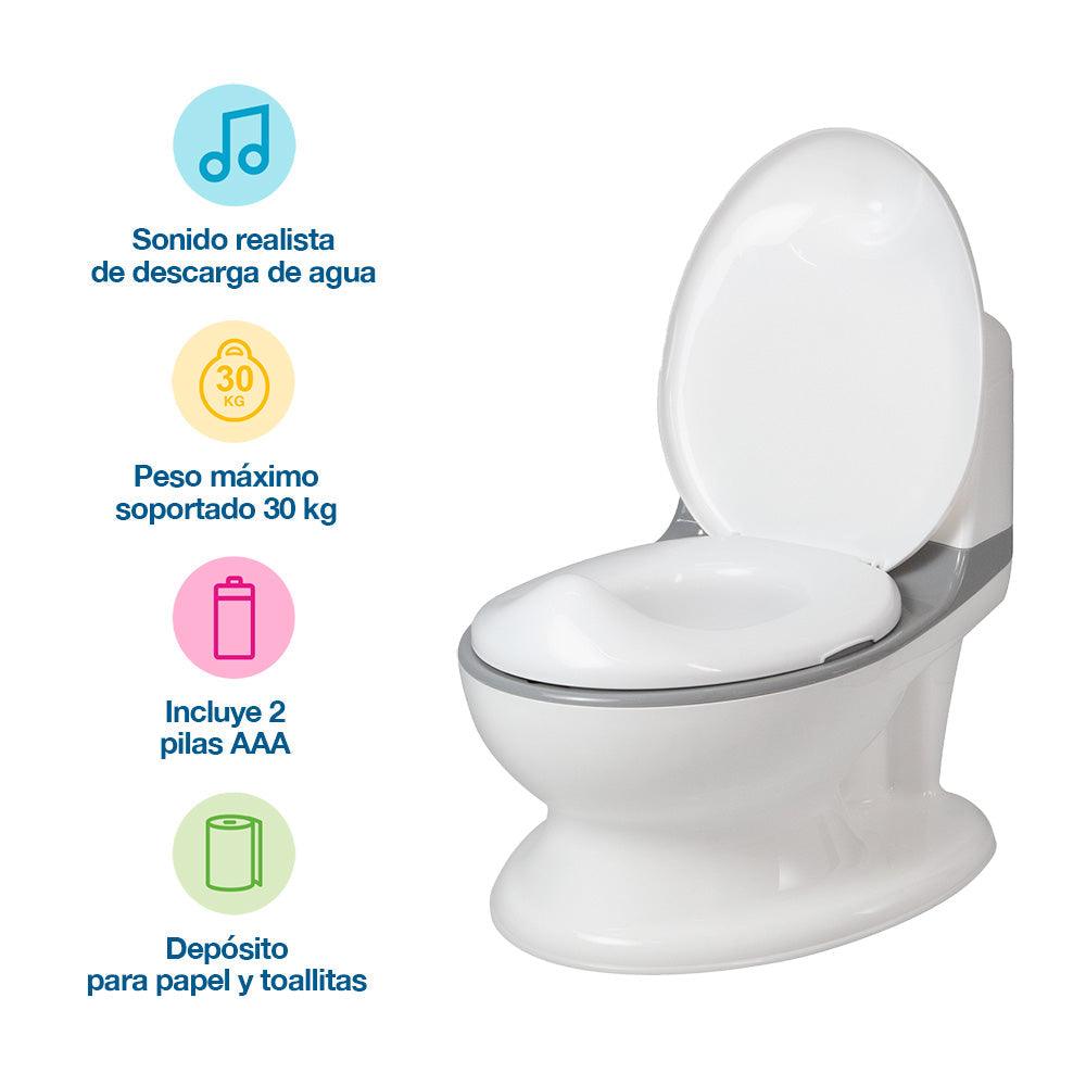 Bañito Entrenador para Niños con Sonido Realista de Agua Shimy - Redlemon