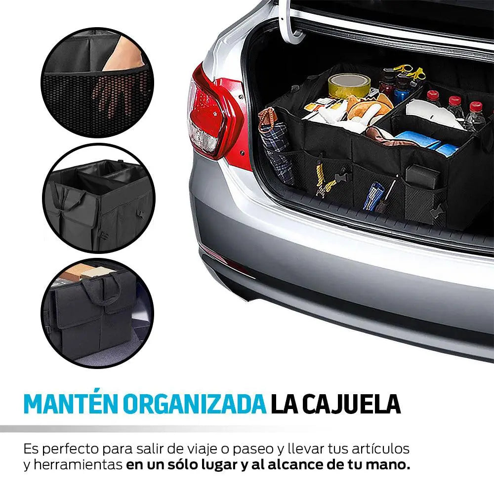 Organizador para Cajuela de Auto Plegable e Impermeable - Redlemon