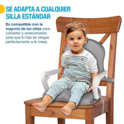 Silla para Bebé Asiento Elevador de Altura Ajustable Plegable 6 a 36 Meses - Redlemon
