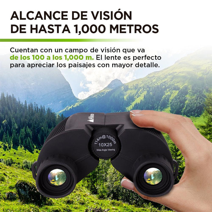 Binoculares Prismáticos 10X Alcance Hasta 1000 Metros - Redlemon