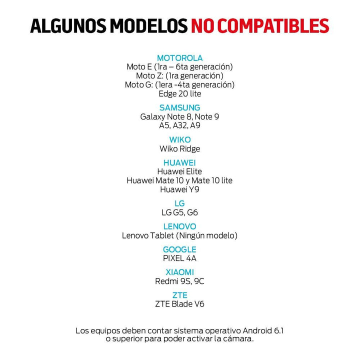 Cámara Endoscopio para Celular USB, USB-C y Micro USB (1m) - Redlemon