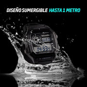 Reloj Clásico Deportivo Resistente Pantalla Digital Mod.1299 - Redlemon