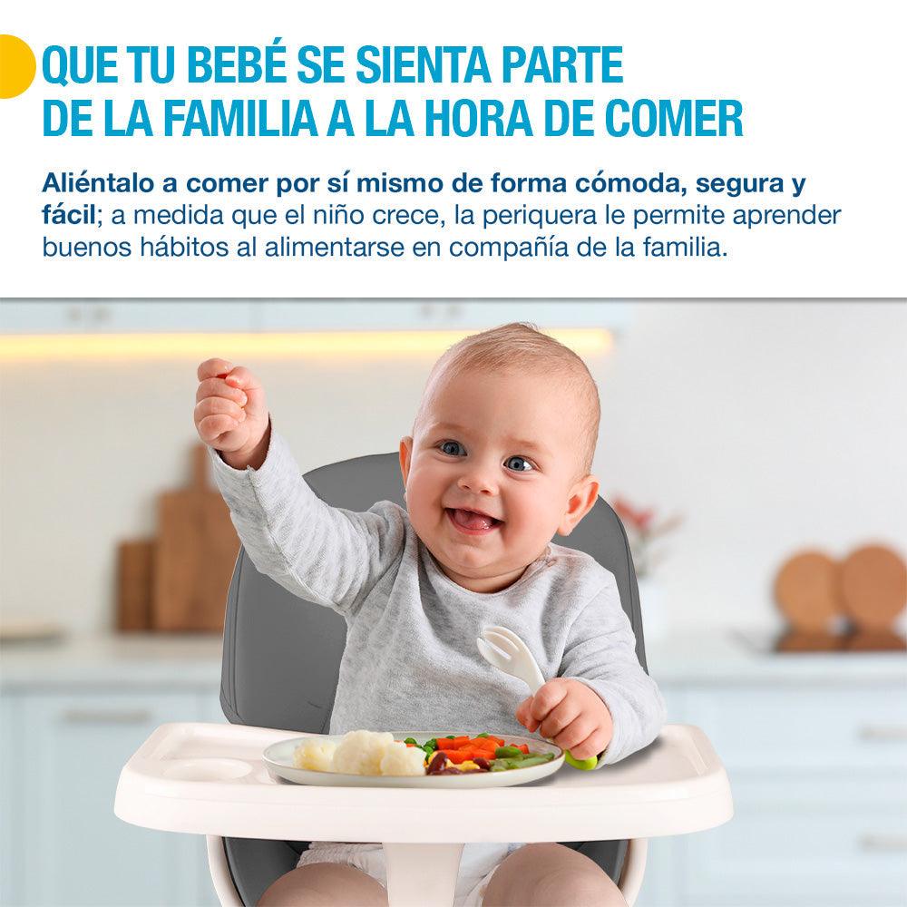 Silla para Bebé 5 en 1 Periquera Silla Alta Niños de 6 a 36 Meses Shimy - Redlemon