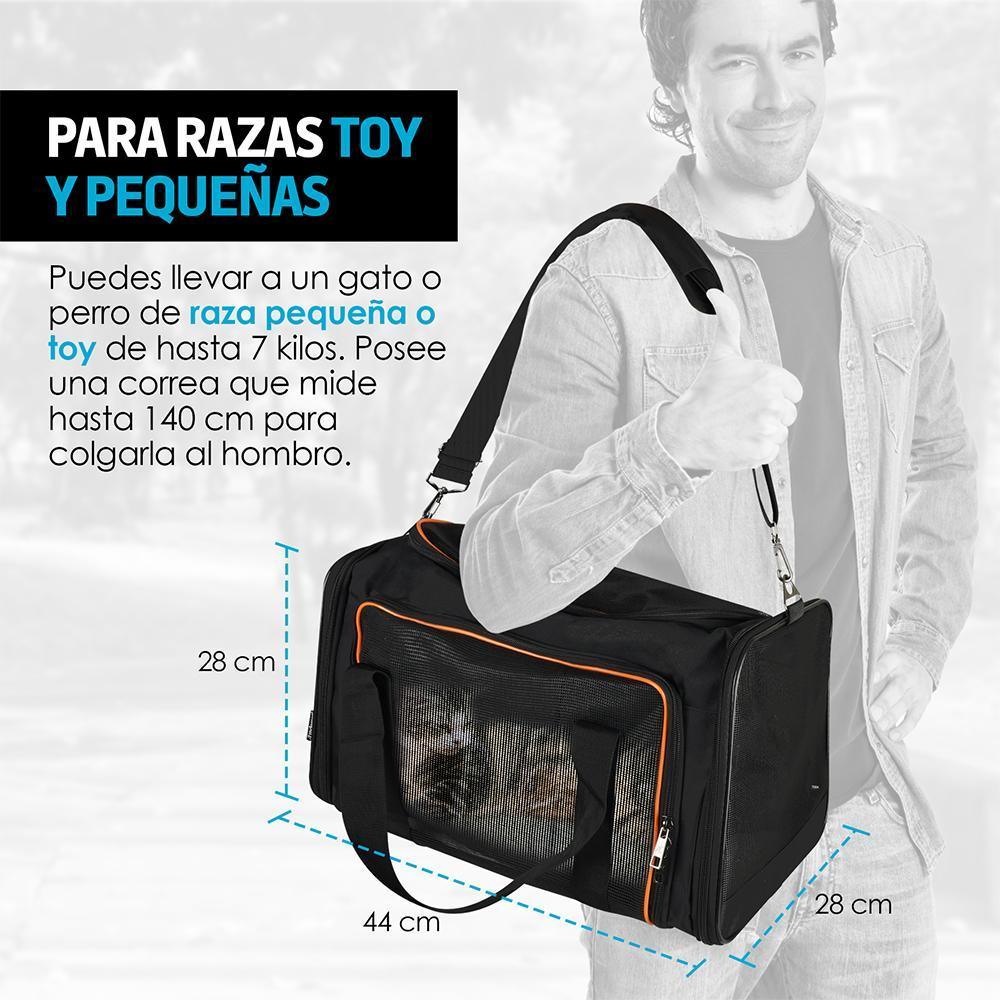 Transportadora para Perro y Gato Razas Pequeñas Para Viaje - Redlemon