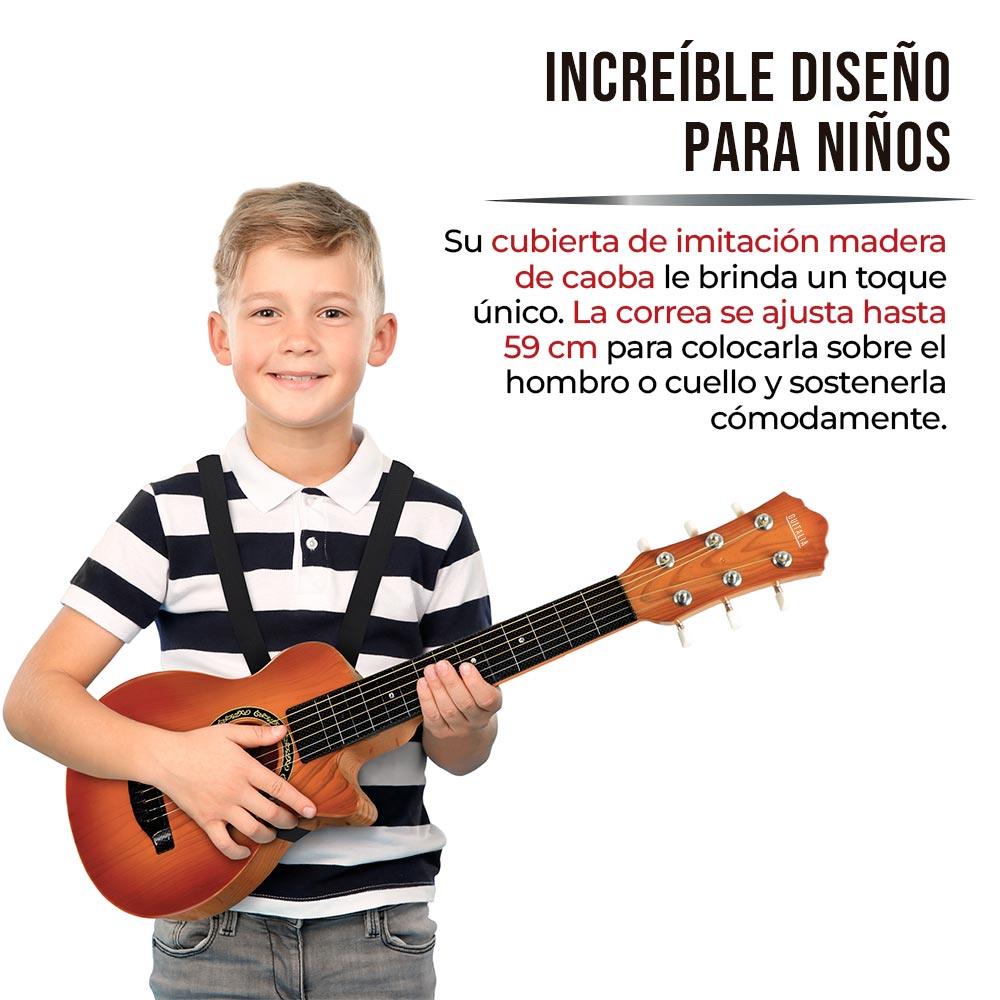 Guitarra para Niños de 4 a 12 años con Correa Ajustable - Redlemon