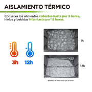 Hielera Térmica Extra Grande Impermeable 30 Litros 36 Latas Hikeo - Redlemon