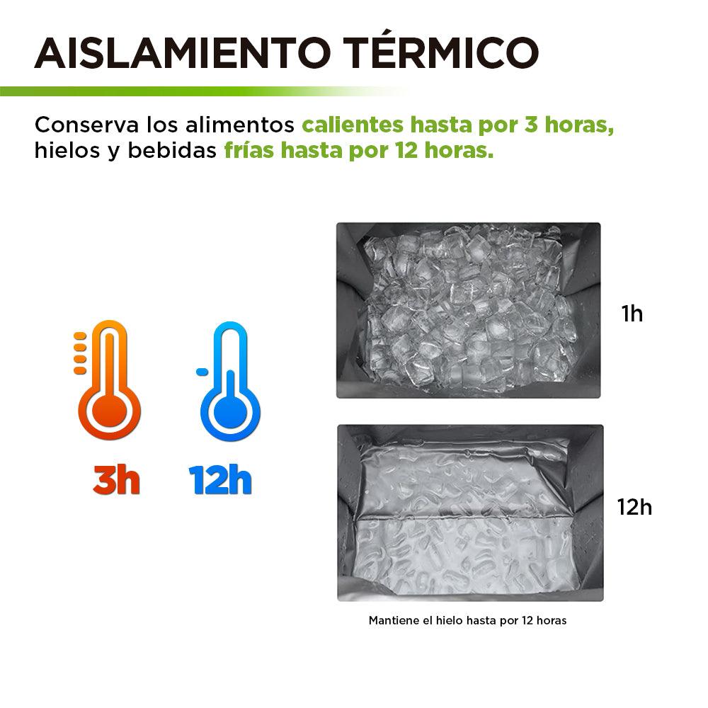 Hielera Térmica Extra Grande Impermeable 30 Litros 36 Latas Hikeo - Redlemon