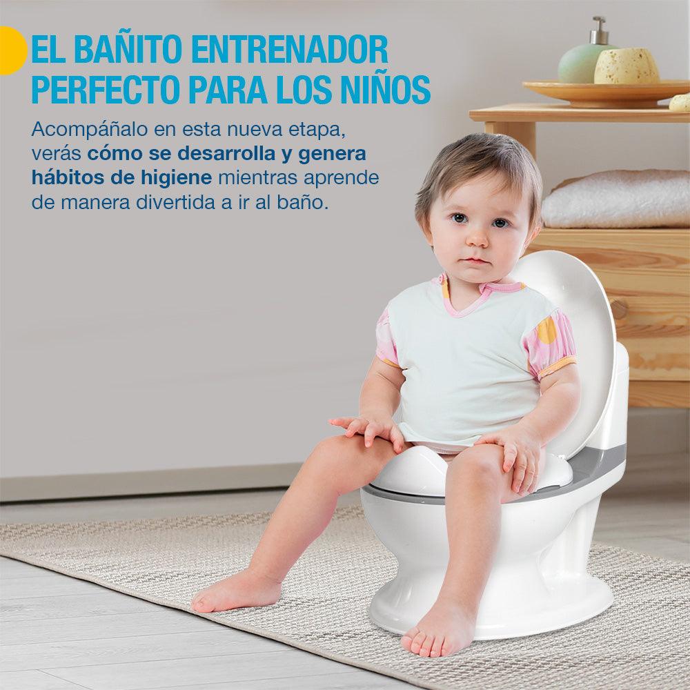 Bañito Entrenador para Niños con Sonido Realista de Agua Shimy - Redlemon