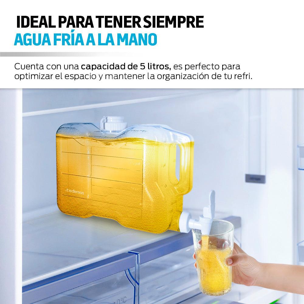 Dispensador de Agua para Refrigerador con Grifo 5 Litros - Redlemon