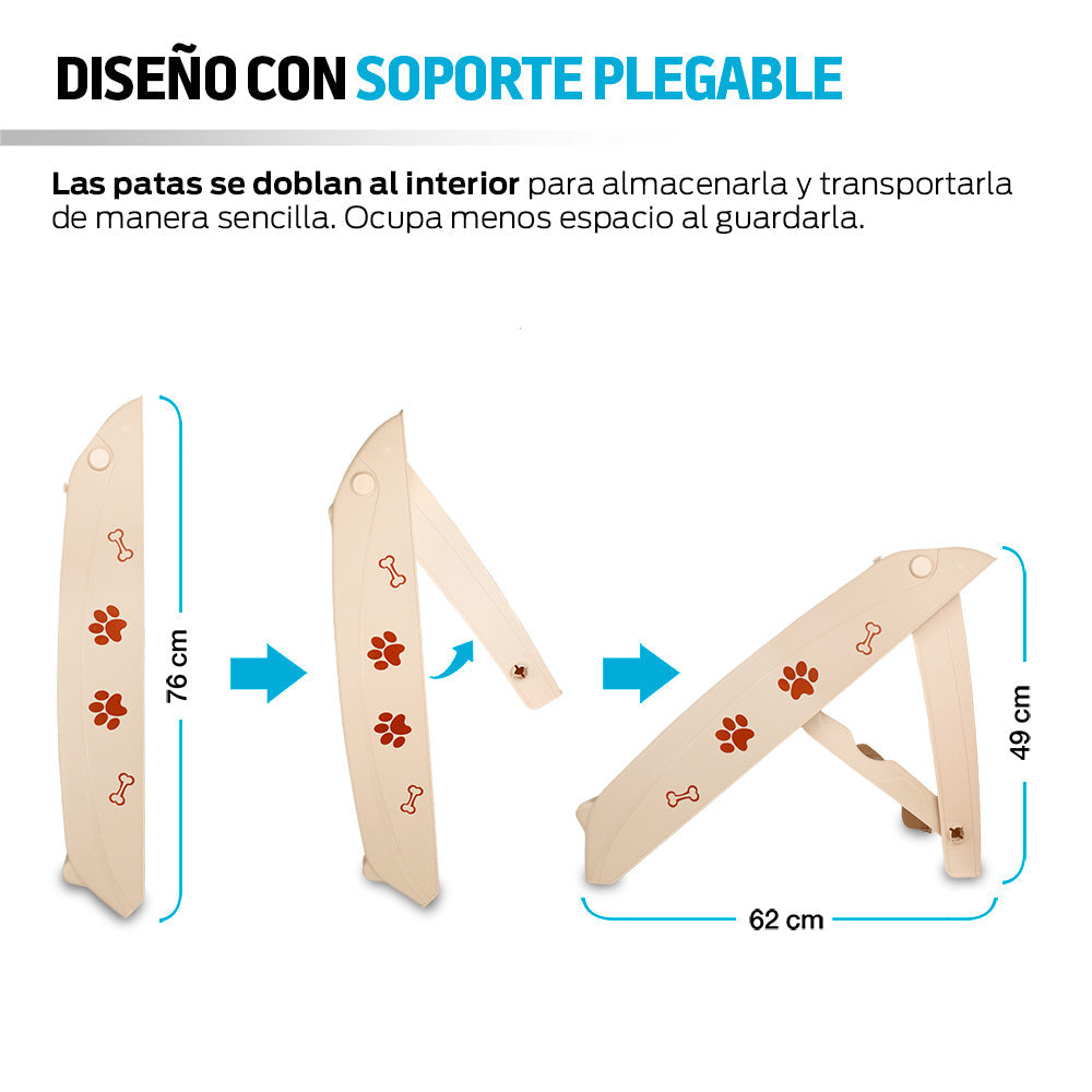 Escalera Plegable para Perro con Escalones Antideslizantes Redlemon Technology México