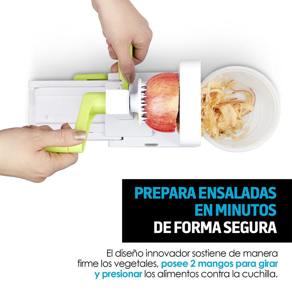 Rallador Verduras en Espiral 5 Cuchillas Spiralizer - Redlemon