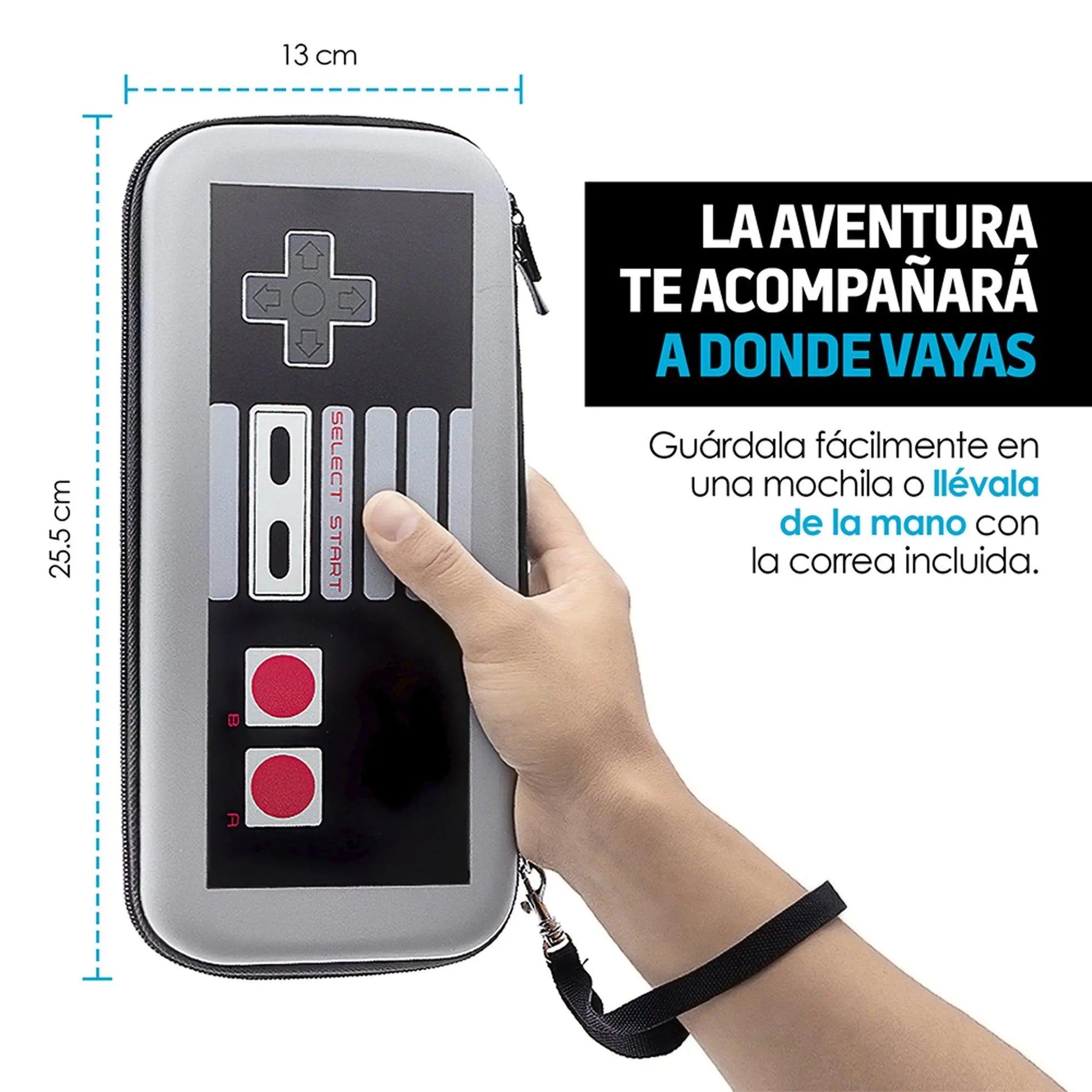 Funda para Nintendo Switch Protector Retro Estuche Rígido - Redlemon