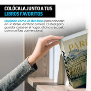 Caja Fuerte en Forma de Libro Falso para Dinero y Joyas - Redlemon