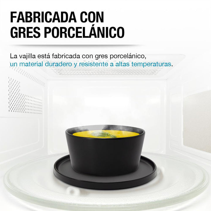 Vajilla para Cocina de Gres para 4 Personas (16 Piezas) - Redlemon
