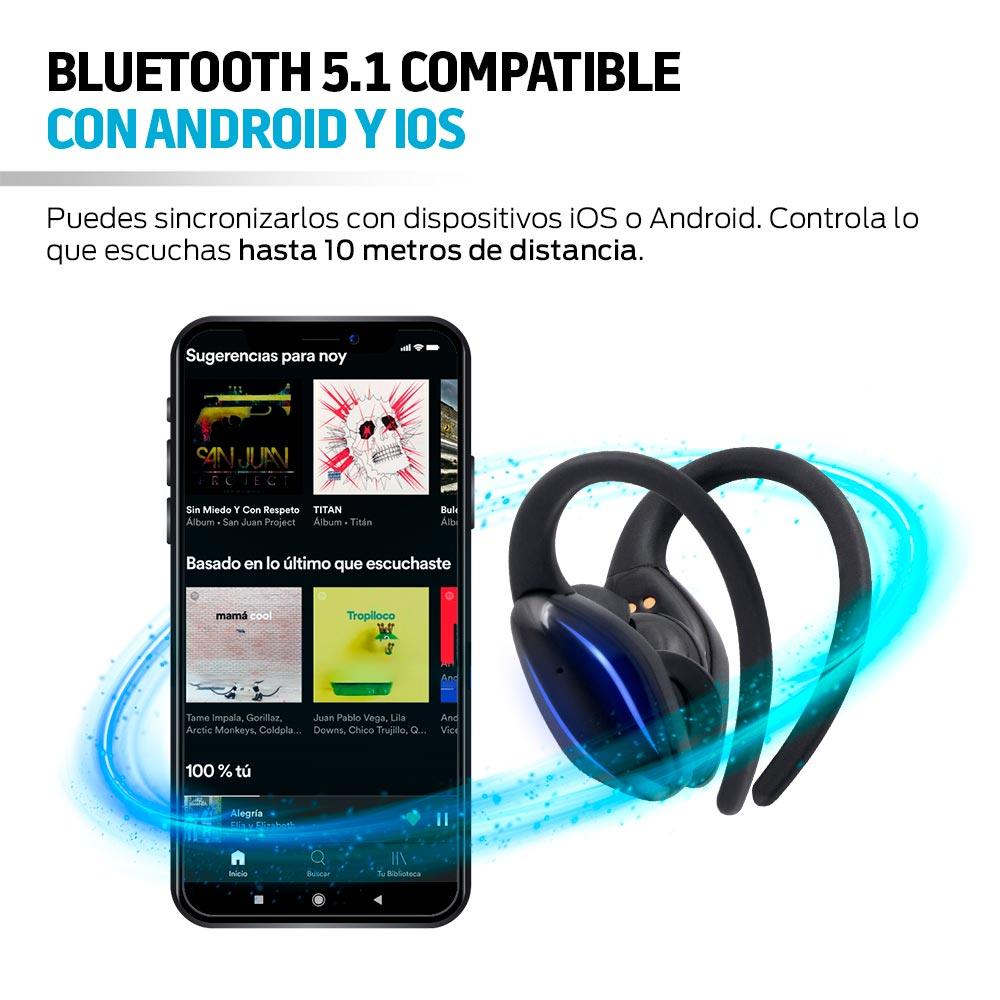 Audífonos Inalámbricos Bluetooth 5.0 TWS HD Air-Sport 1 - Redlemon