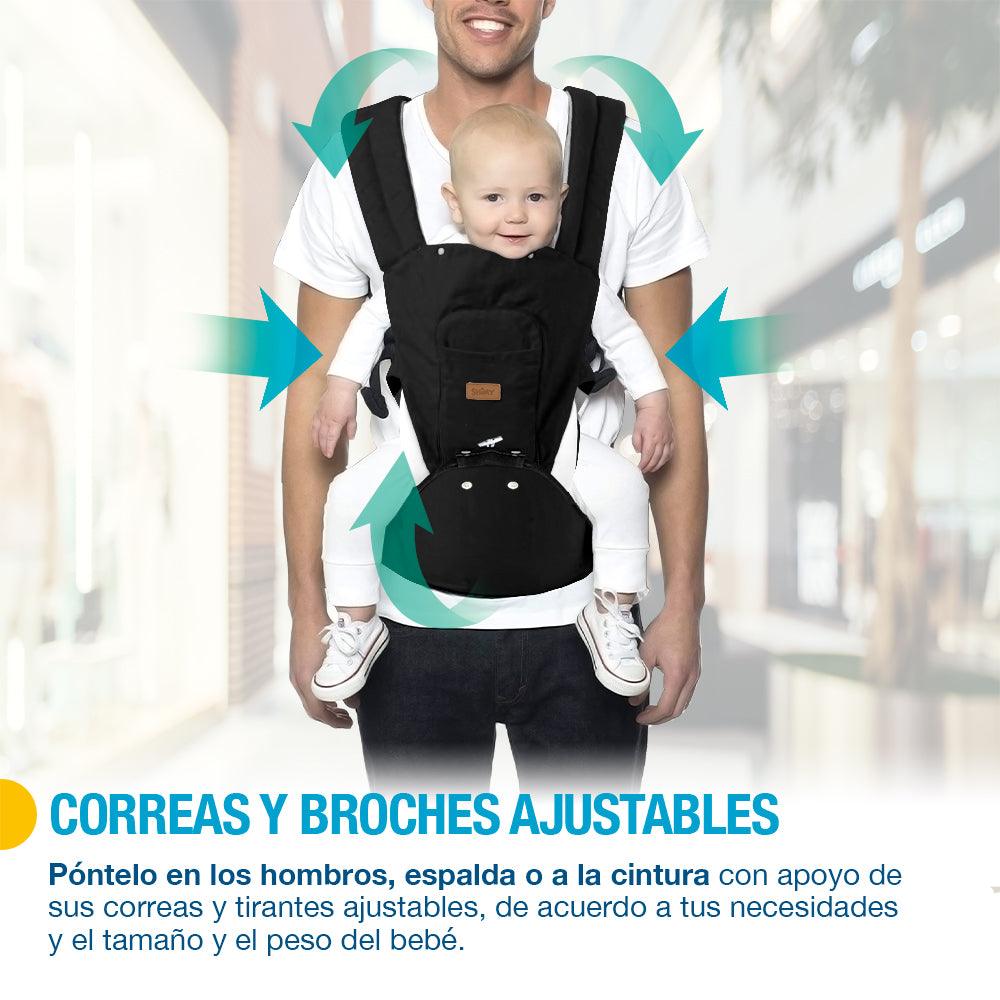 Canguro Para Bebé con Soporte para Cintura (0-3 Años) - Redlemon