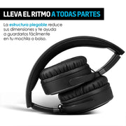Audífonos Tipo Diadema Sonido HD Plegables Aux. 3.5mm - Redlemon