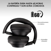 Audífonos Inalámbricos Bluetooth Cancelación de Ruido Activa (ANC) Akane AK3000 - Redlemon