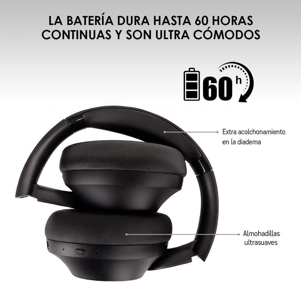 Audífonos Inalámbricos Bluetooth Cancelación de Ruido Activa (ANC) Akane AK3000 - Redlemon