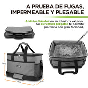 Hielera Térmica Extra Grande Impermeable 30 Litros 36 Latas Hikeo - Redlemon