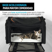 Transportadora para Perro y Gato Razas Pequeñas Para Viaje - Redlemon