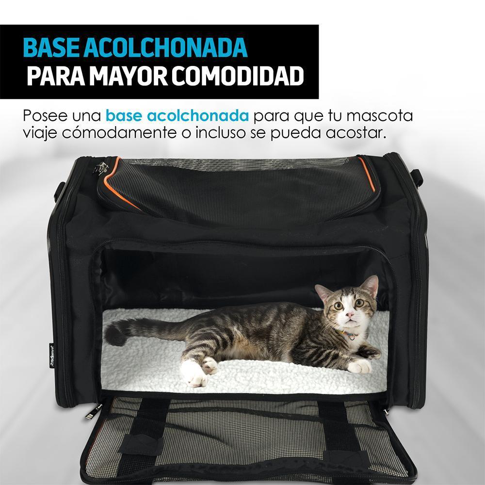 Transportadora para Perro y Gato Razas Pequeñas Para Viaje - Redlemon