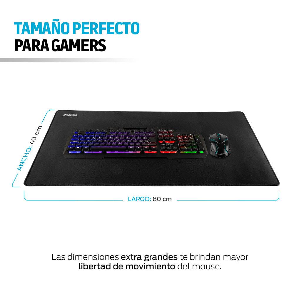 Mouse Pad Gamer Profesional Extragrande (80 cm x 40 cm) - Redlemon