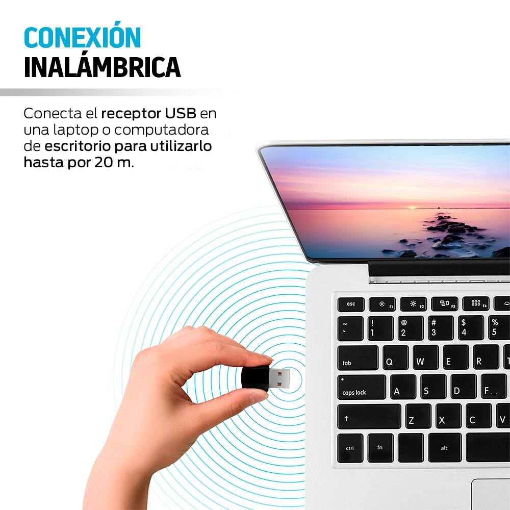Apuntador Láser y Presentador Inalámbrico USB Universal - Redlemon
