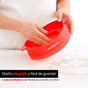 Palomera para Microondas de Silicón Sin Aceite 15 Tz - Redlemon