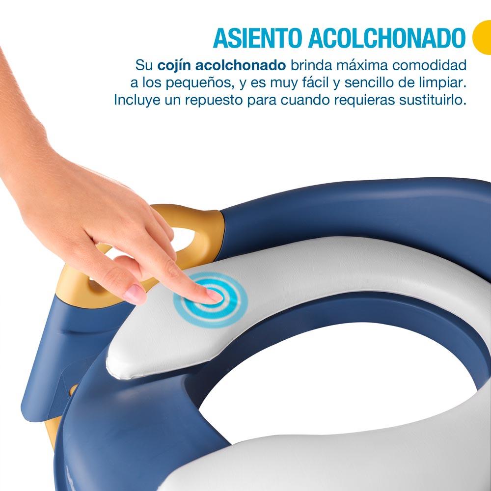 Asiento de Entrenamiento para Baño para Niños con Escalera Plegable - Redlemon