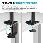 Soporte para Monitor de Hasta 32” Pulgadas Universal - Redlemon