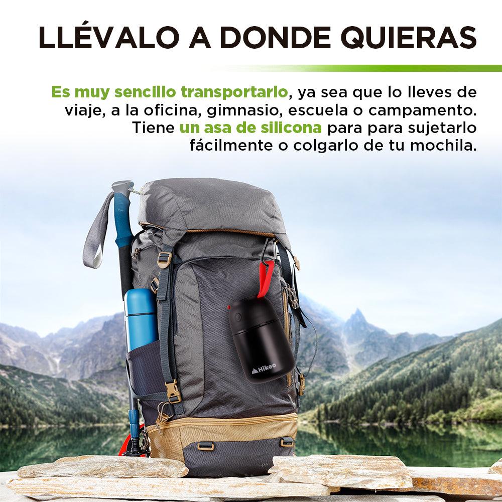Termo de Acero Inoxidable para Comida y Sopa 628 ml Hikeo - Redlemon