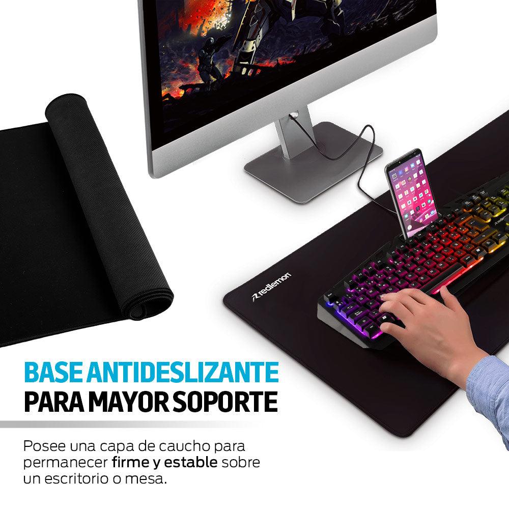 Mouse Pad Gamer Profesional Extragrande (80 cm x 40 cm) - Redlemon
