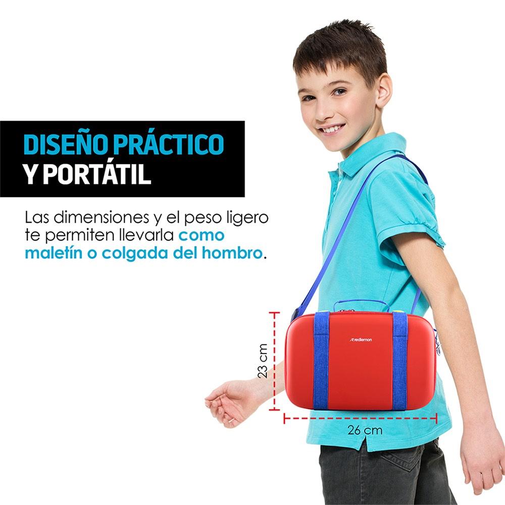 Funda para Nintendo Switch y Modelo OLED Rígida Portátil - Redlemon