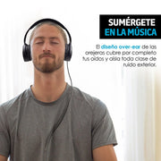 Audífonos Tipo Diadema Sonido HD Plegables Aux. 3.5mm - Redlemon