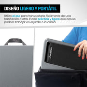 Mesa para Laptop Ergonómica con Soporte para Celular y Mouse Pad - Redlemon