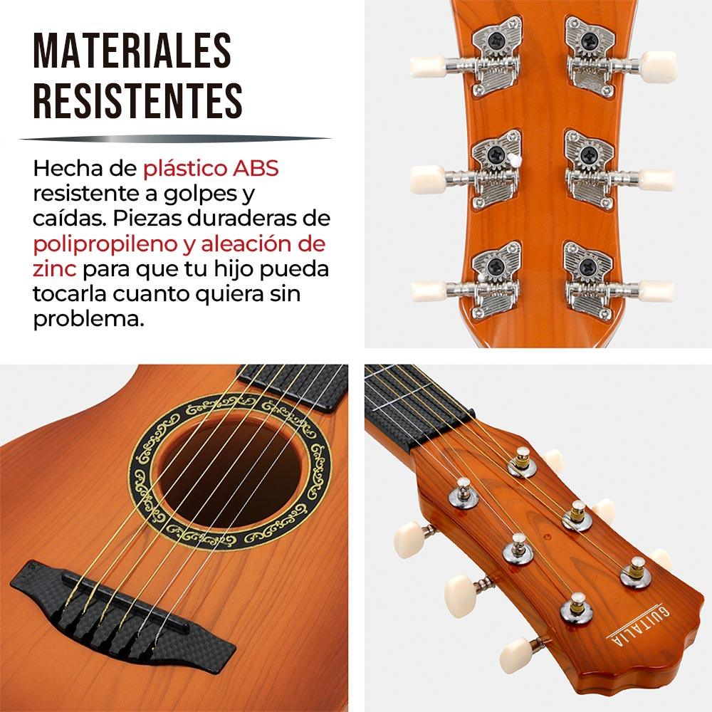 Guitarra para Niños de 4 a 12 años con Correa Ajustable - Redlemon