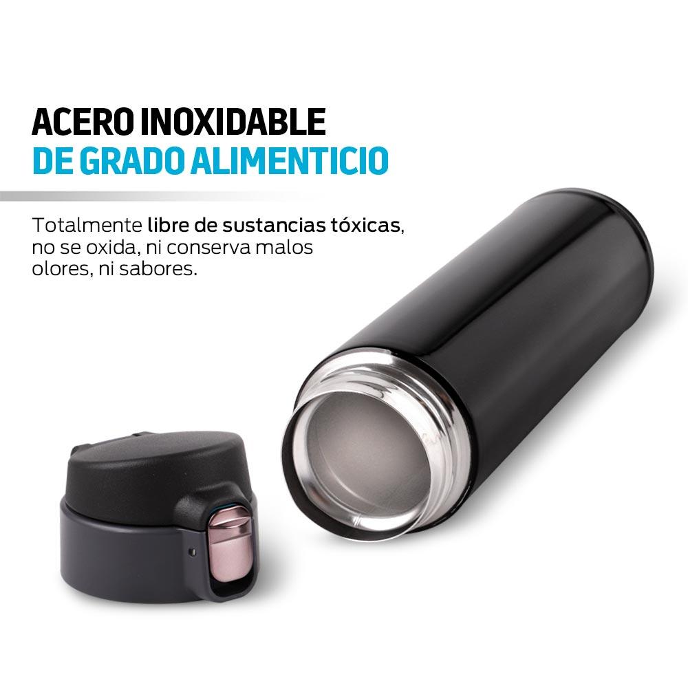 Termo de Acero Inoxidable Doble Pared con Tapa Hermética 2 Piezas - Redlemon