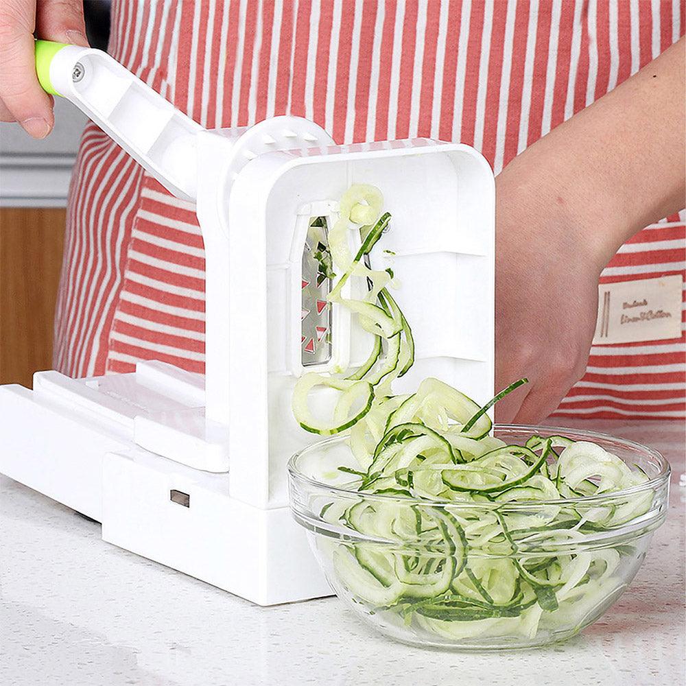 Rallador Verduras en Espiral 5 Cuchillas Spiralizer - Redlemon