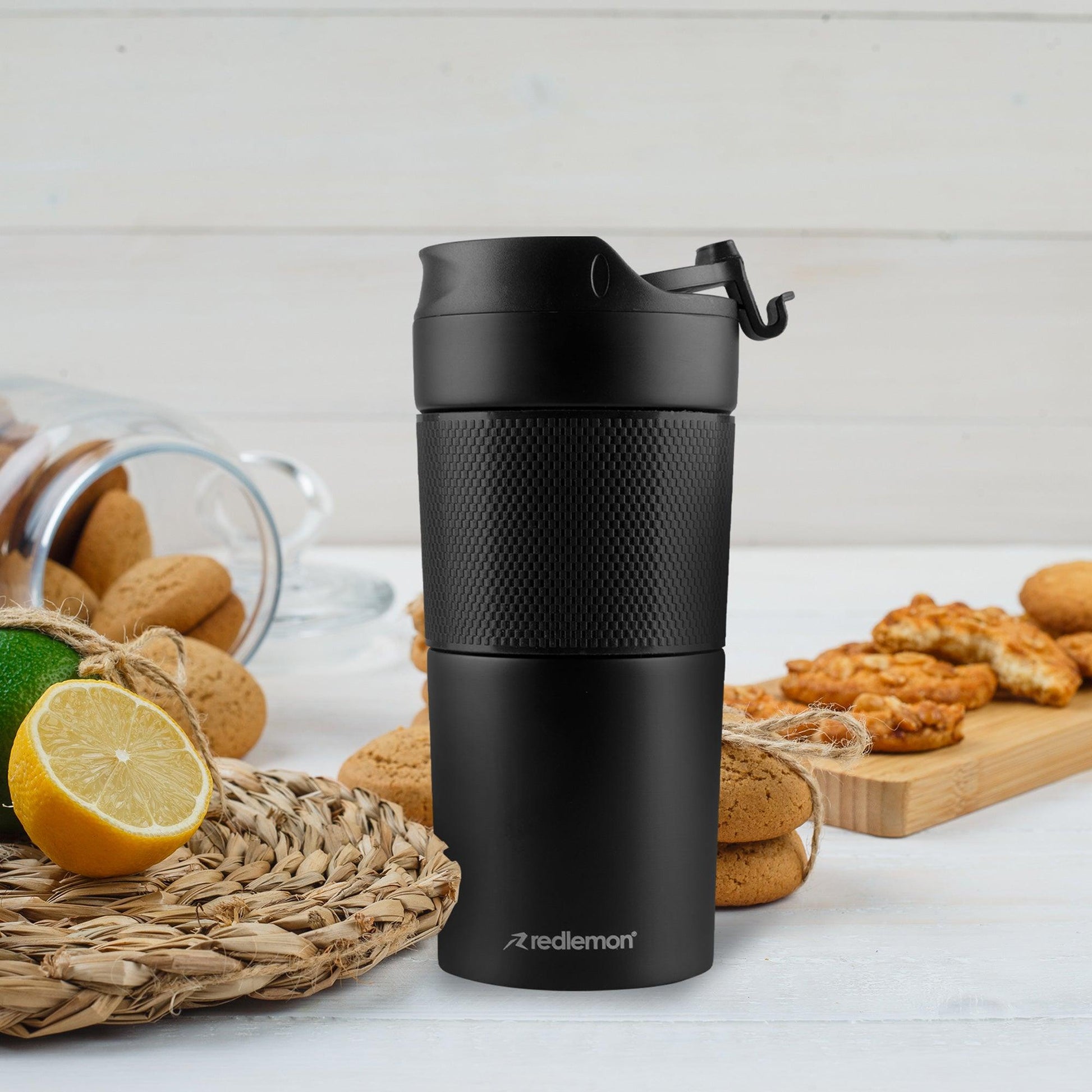 Termo para Café con Prensa Francesa 350 ml - Redlemon