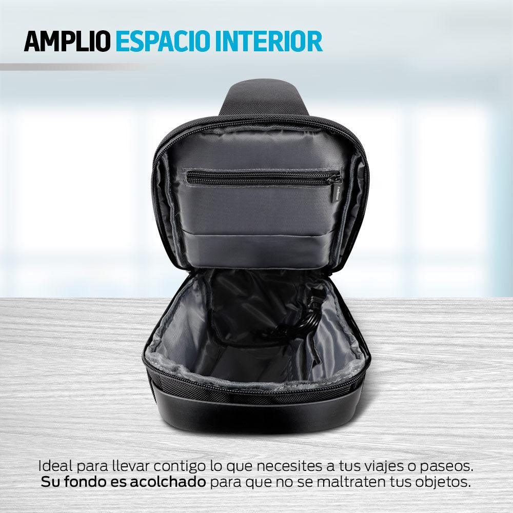 Mochila Antirrobo Mini con Candado y Puerto USB - Redlemon