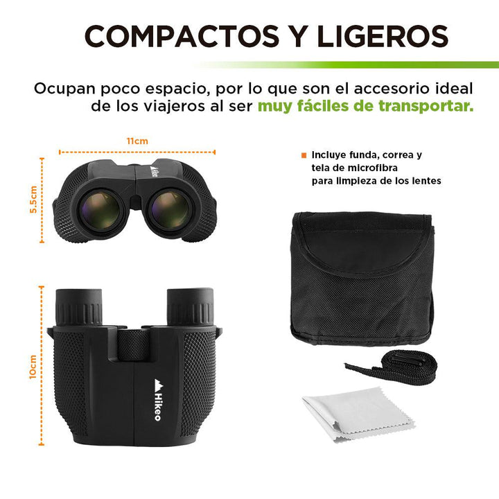 Binoculares Prismáticos 10X Alcance Hasta 1000 Metros - Redlemon