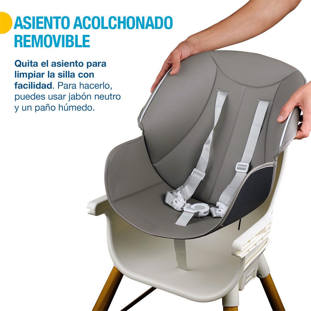 Silla para Bebé 5 en 1 Periquera Silla Alta Niños de 6 a 36 Meses Shimy - Redlemon