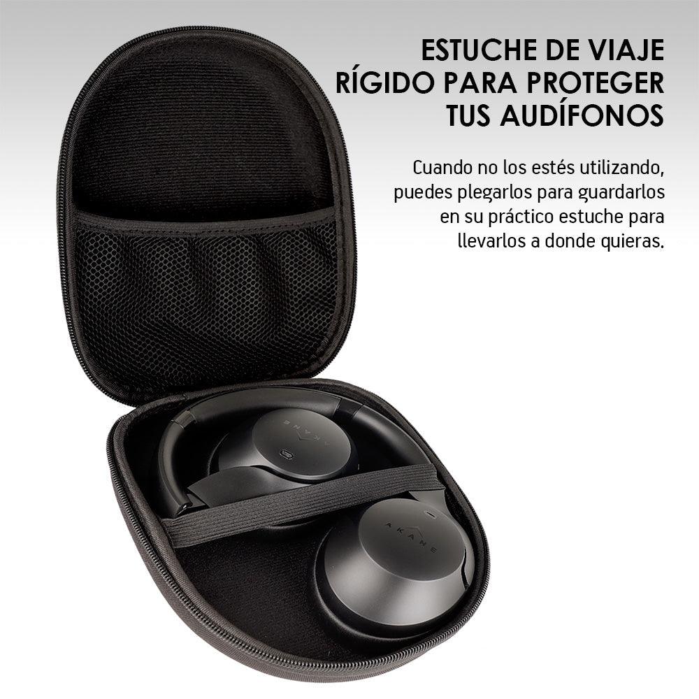 Audífonos Inalámbricos Bluetooth Cancelación de Ruido Activa (ANC) Akane AK3000 - Redlemon