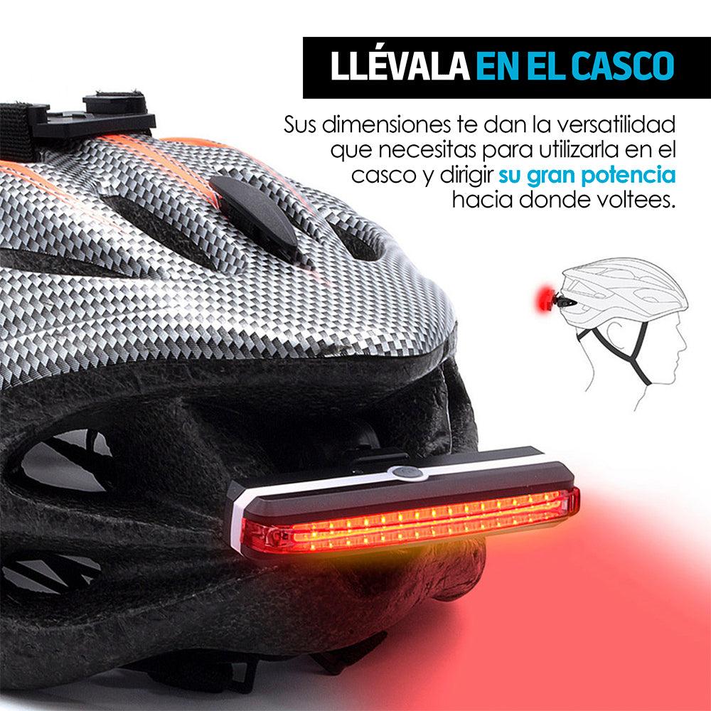 Luz Trasera para Bicicleta LED Recargable Impermeable - Redlemon