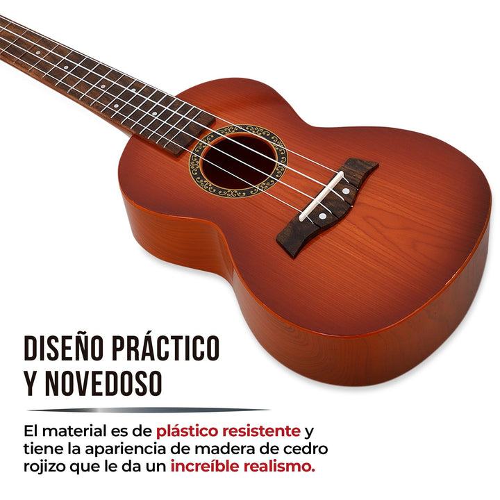 Ukulele para Adultos y Niños con Correa Ajustable - Redlemon